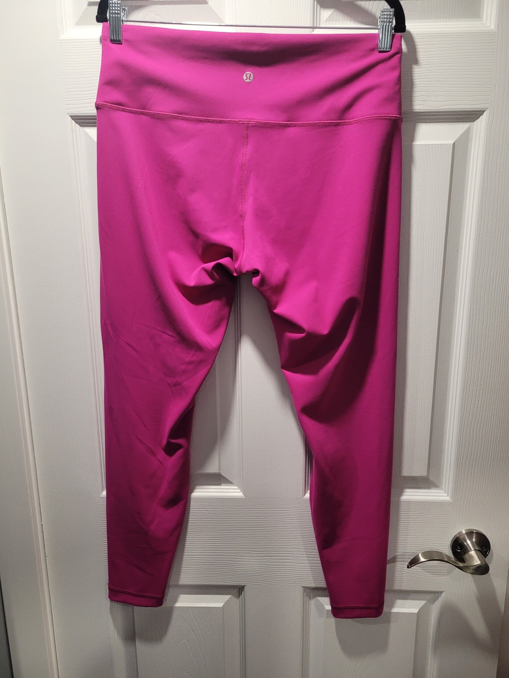Lululemon Wonder Train High-Rise Women's Raspberry Leggings Size 14 - Picture 5 of 8